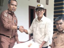 BPBD Luwu Utara Salurkan 200 Jumbo Bag, Tanggul Jebol Tolada Mulai Ditangani