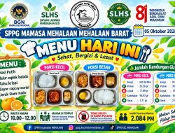 SPPG Mehalaan Salurkan MBG untuk 2.080 Penerima, Sasar Anak Sekolah hingga 3B