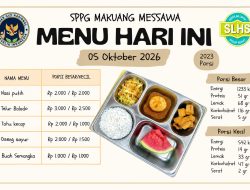 SPPG Makuang Messawa Salurkan MBG untuk 2.023 Penerima Manfaat