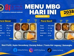 2.038 Orang Disasar MBG SPPG Bambang, Ribuan Penerima Makan Bergizi Serentak