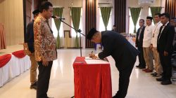 Bupati Luwu Utara Lantik Direktur Baru Tirta Bukae, Pelayanan Air Bersih Jadi Sorotan