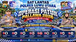 Mulai Besok! Operasi Patuh Pallawa 2026 Sasar 9 Jenis Pelanggaran di Luwu Utara