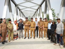 Jembatan Merah Putih Lawewe–Salujambu Berfungsi, Bupati Luwu Utara Sampaikan Apresiasi