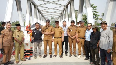 Jembatan Merah Putih Lawewe–Salujambu Berfungsi, Bupati Luwu Utara Sampaikan Apresiasi