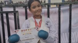 Reski L Bayan, Siswi SMPN 5 Kalukku Raih Juara 2 Karate Piala Panglima TNI 2026