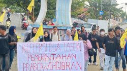 Dua Tahun Prabowo-Gibran, PMII Mamuju Turun ke Jalan Bawa 15 Tuntutan