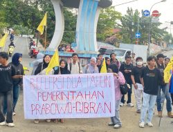 Dua Tahun Prabowo-Gibran, PMII Mamuju Turun ke Jalan Bawa 15 Tuntutan